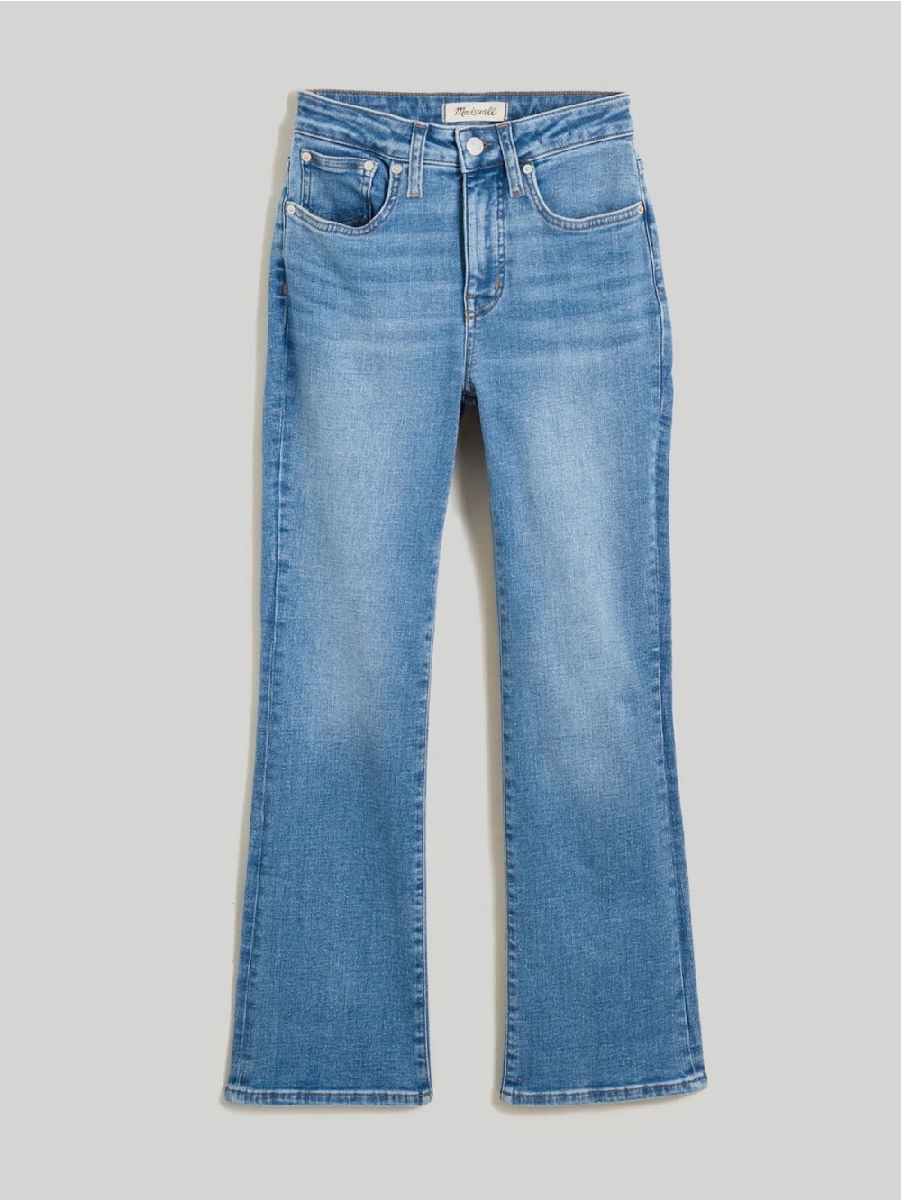 Madewell Curvy Mid Rise Kick Out Jeans Sz 32